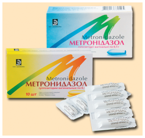 Метронидазол супп. ваг. 100 мг №10