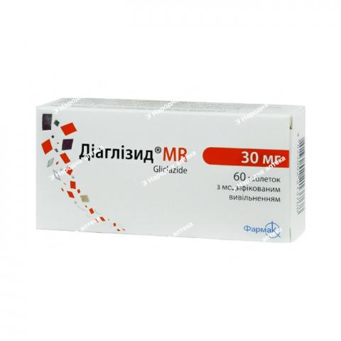 Діаглізид MR таб. 30 мг №60