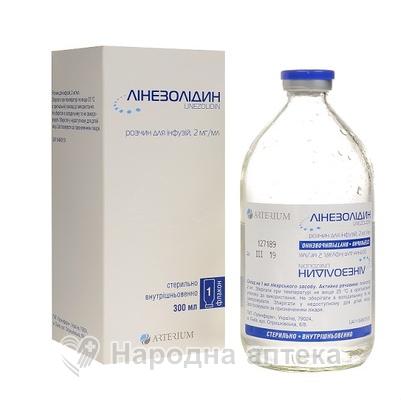 линезолидин р-р д/инф. 2 мг/мл 300мл