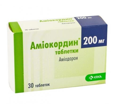 Амиокордин таб. 200 мг №30