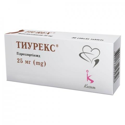тиурекс таб. 25 мг №90