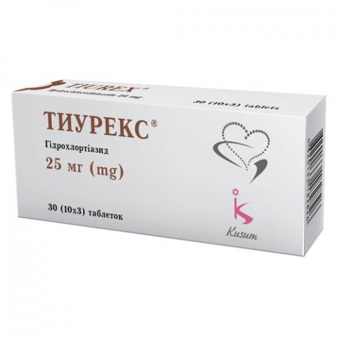 тиурекс таб. 25 мг №30